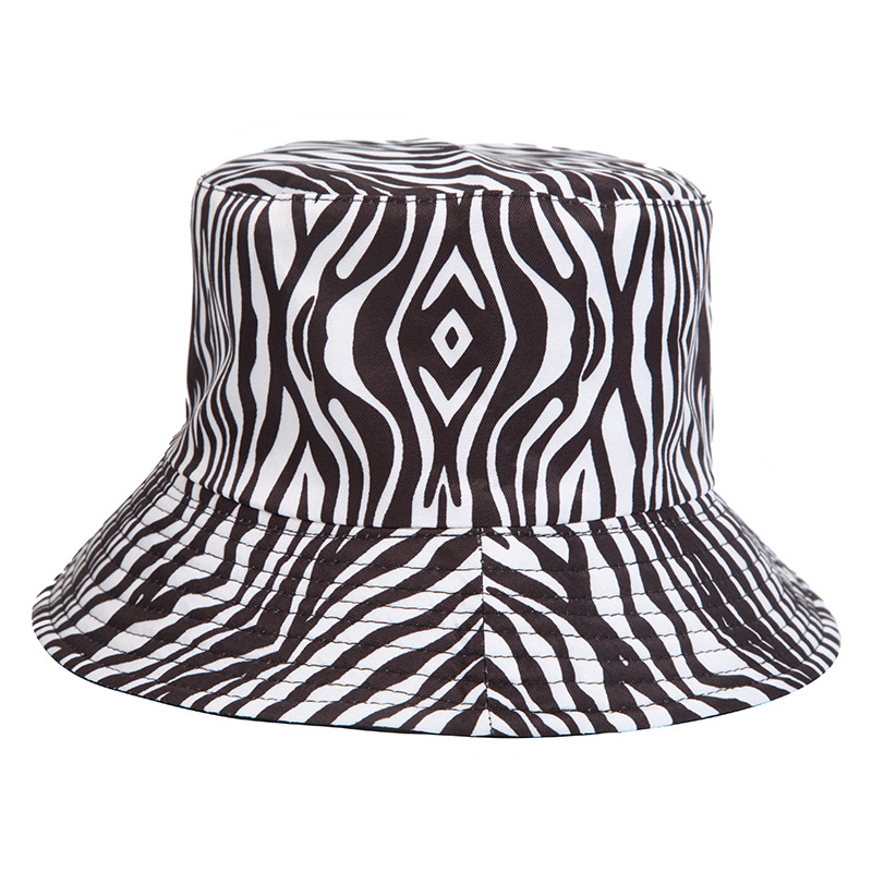 Leopard Fisherman Hat Colorful Zebra Bucket Hat - Afcon Mall